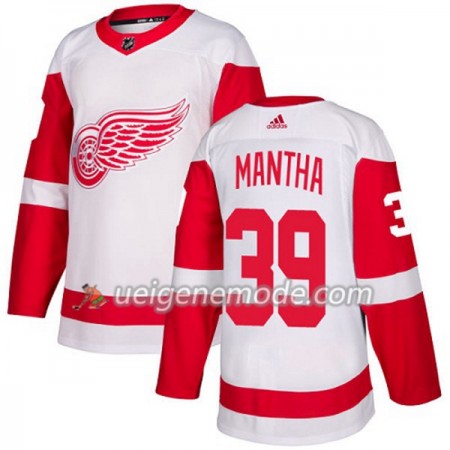 Dame Eishockey Detroit Red Wings Trikot Anthony Mantha 39 Adidas 2017-2018 Weiß Authentic